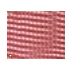 18" X 18" Safety Flag Mesh W/ Grommet - Red